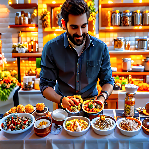 029_A man sitting at a table in front of bowls of spices..png